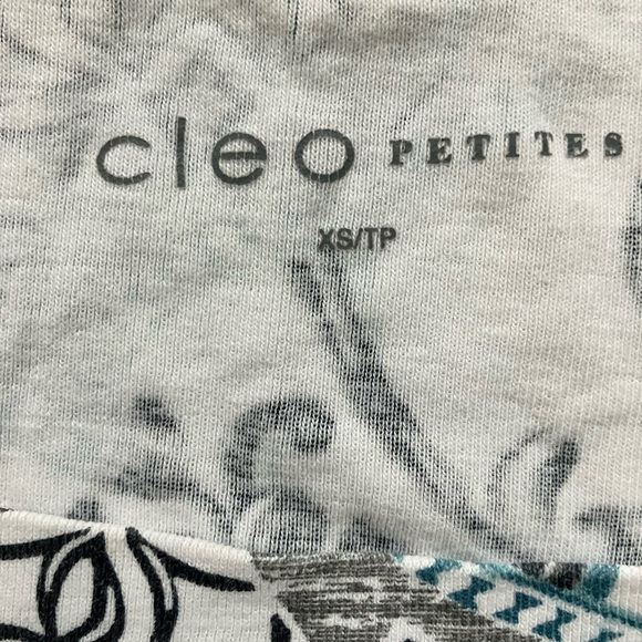 CLEO Petites Square Neck Long Sleeve Size XS/TP - Picture 4 of 6